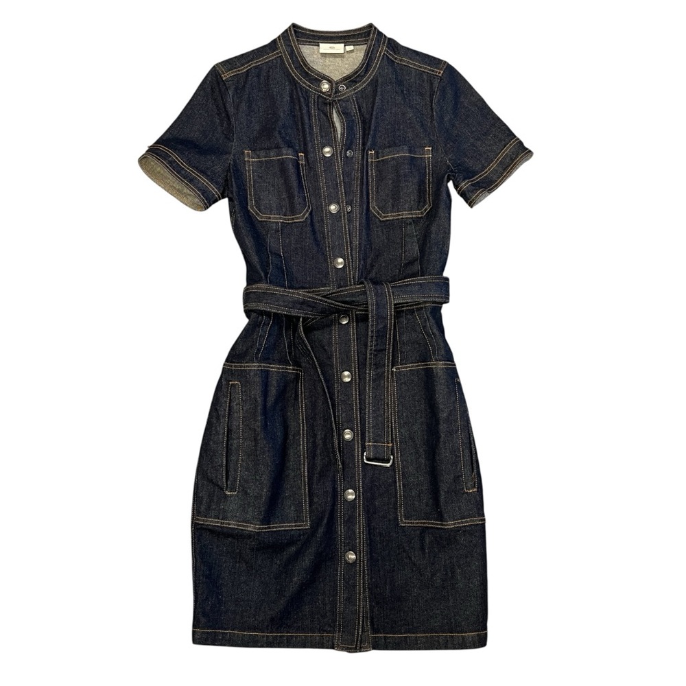 NWT AG ADRIANO GOLDSCMIED AURELIE DENIM DRESS - Picture 9 of 9